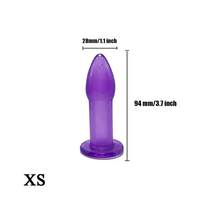 Hollow Anal Plug – Silicone Anal Expander for Beginners to Advanced