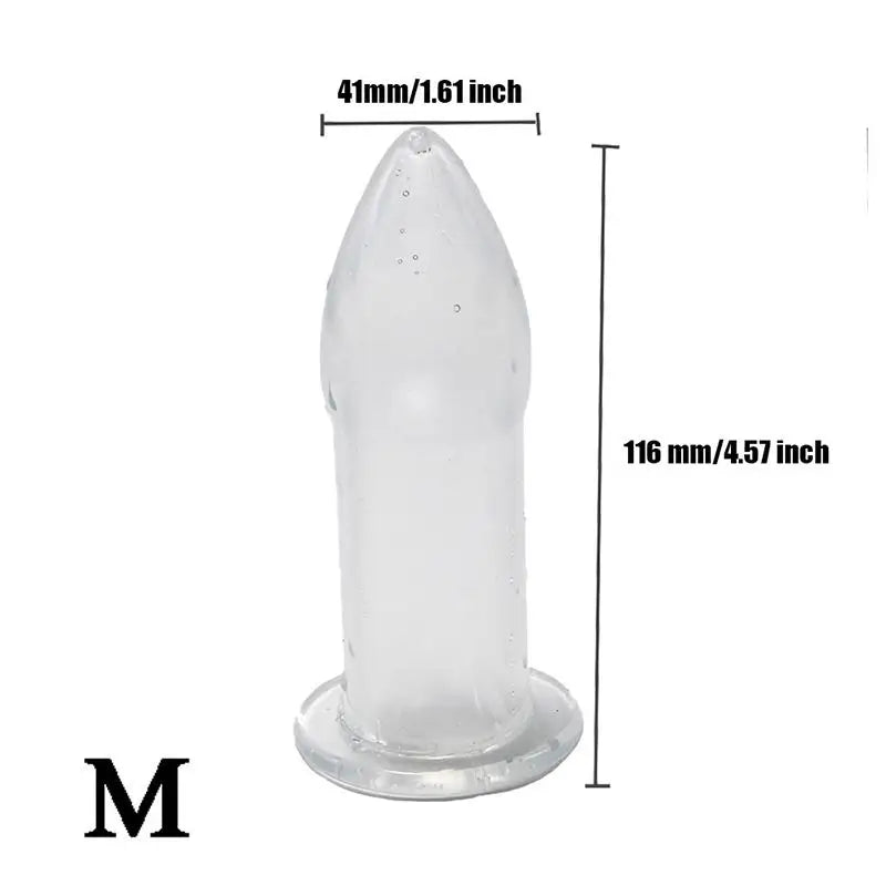 Hollow Anal Plug – Silicone Anal Expander for Beginners to Advanced