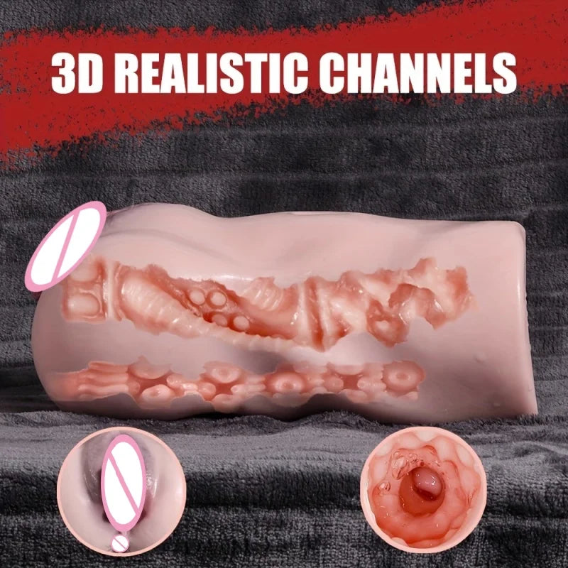 NC Realistic Pocket Pussy Male Masturbator – 9 Styles | Silicone