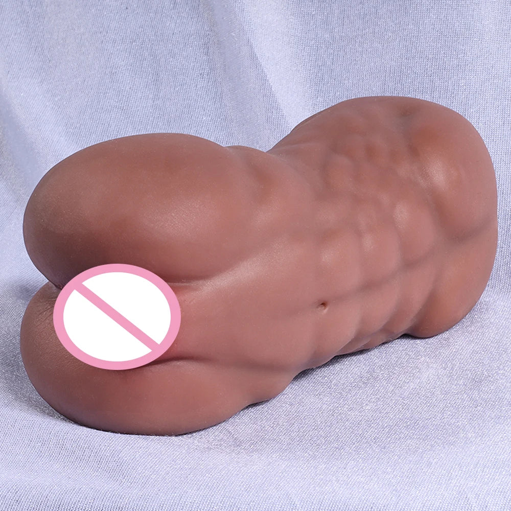 Rocket Raccoon M18 Realistic Male Butt & Anal Masturbator – Brown & Flesh