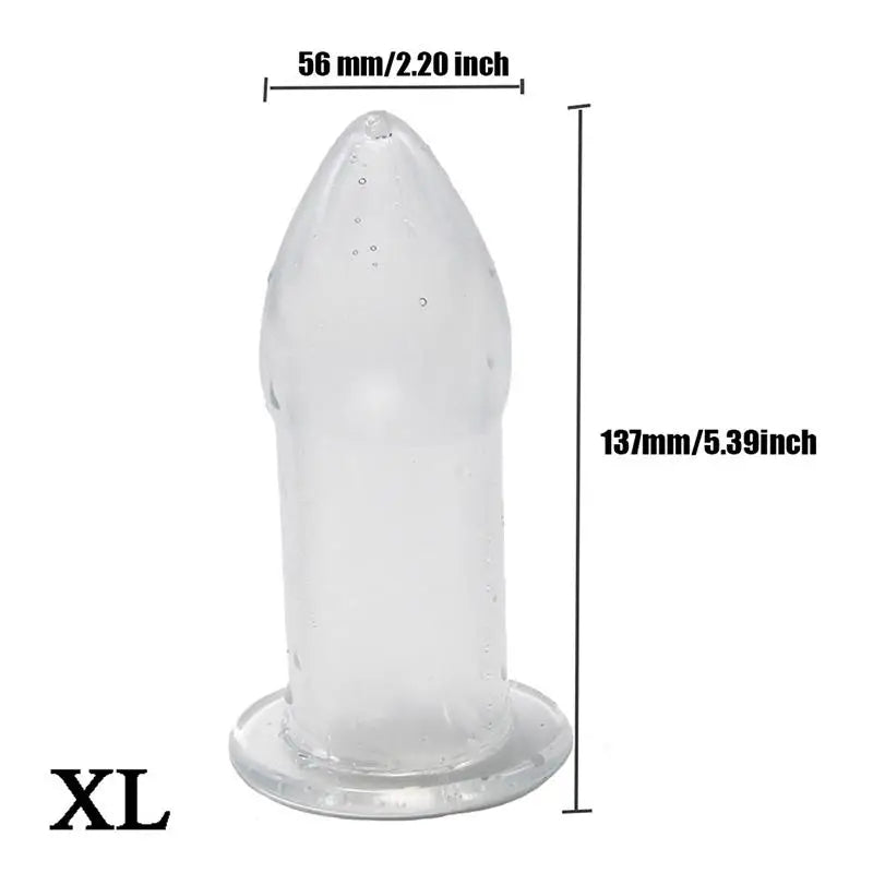 Hollow Anal Plug – Silicone Anal Expander for Beginners to Advanced