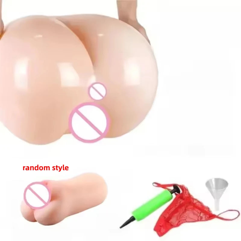 Inflatable Butt Masturbator – Realistic Pocket Pussy for Men