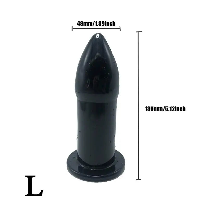 Hollow Anal Plug – Silicone Anal Expander for Beginners to Advanced