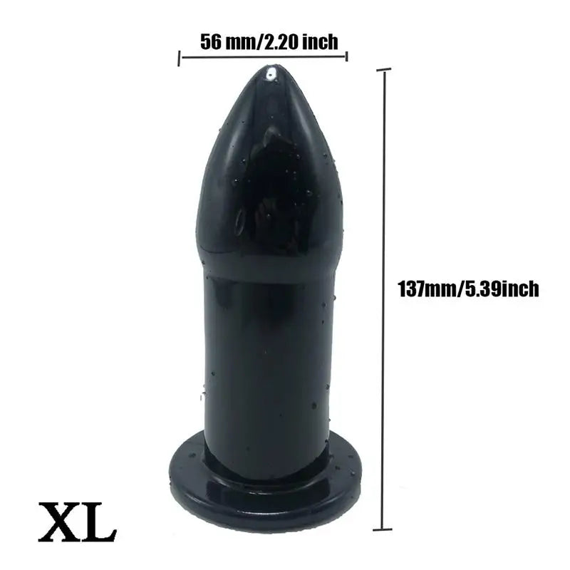Hollow Anal Plug – Silicone Anal Expander for Beginners to Advanced