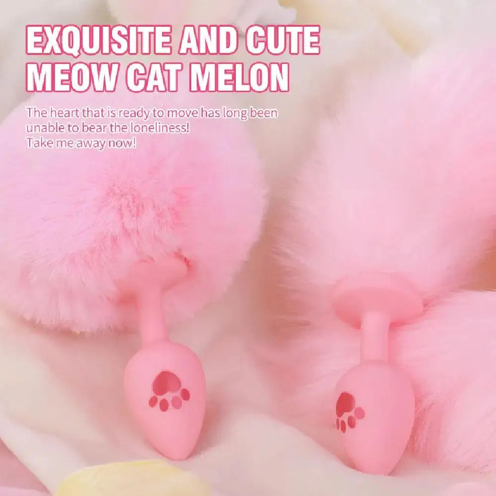 Cat Claw Tail Butt Plug – Furry & Petplay Anal Plug for Women & Men