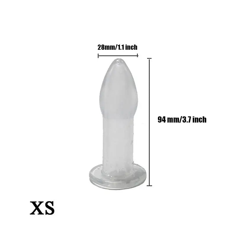 Hollow Anal Plug – Silicone Anal Expander for Beginners to Advanced