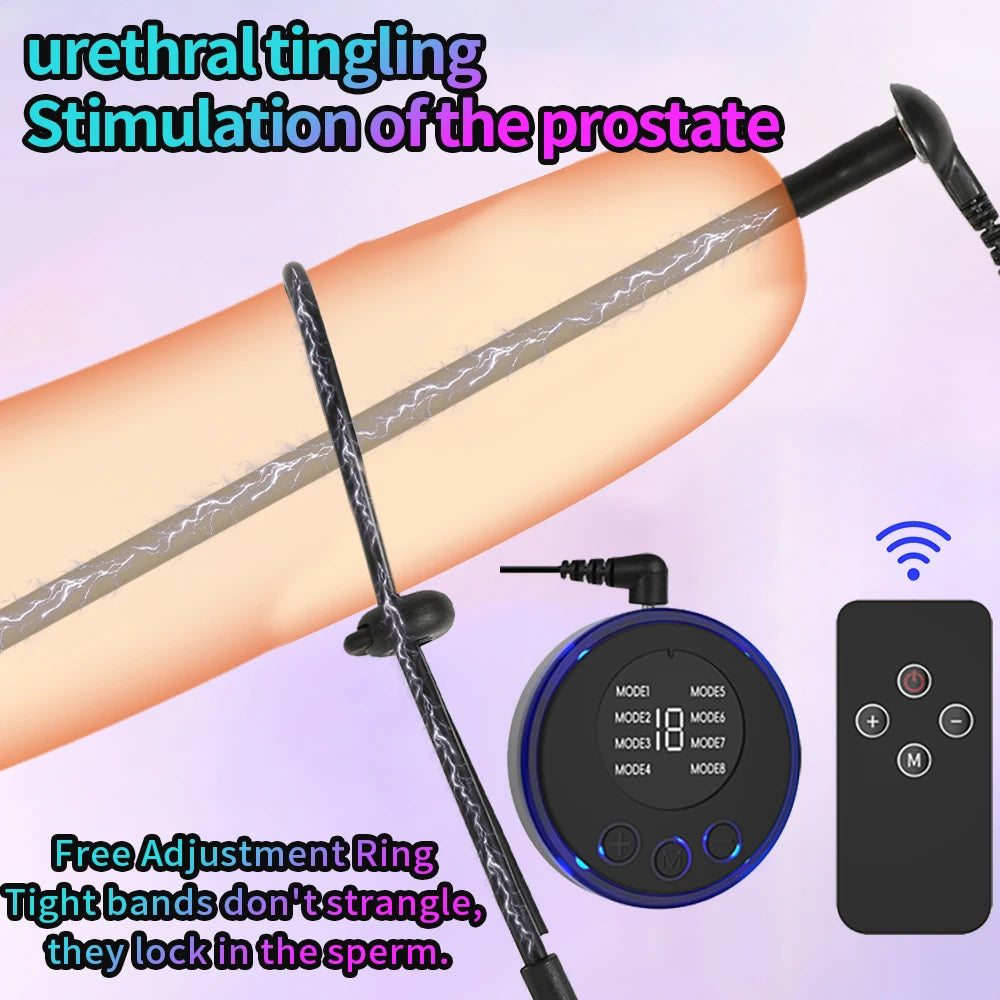 Silicone Urethral Plug – Horse Eye Stick & Ejaculation Delay Toy for Men