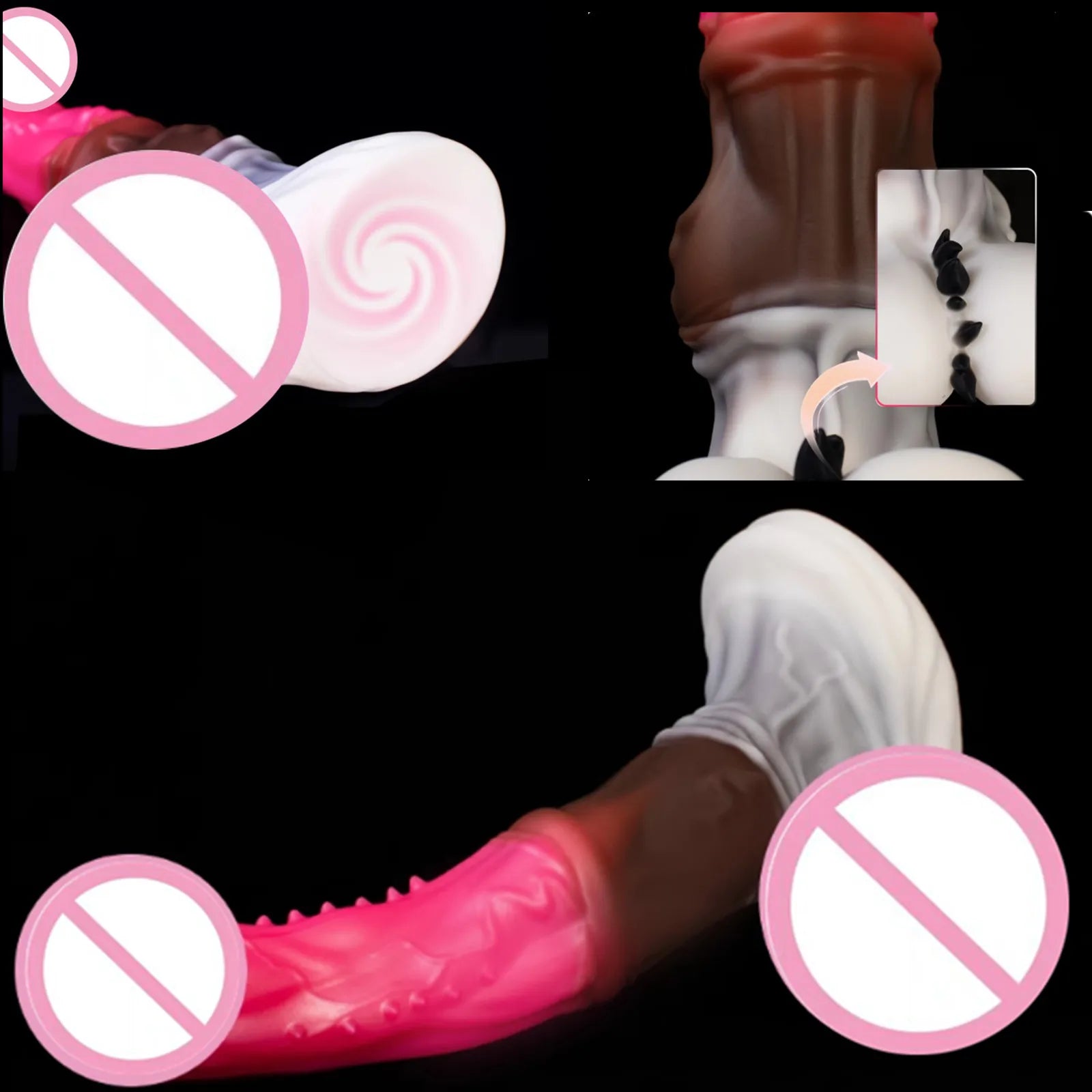 Dollmen Realistic Silicone Dildo – Suction Cup | Anal & Vaginal