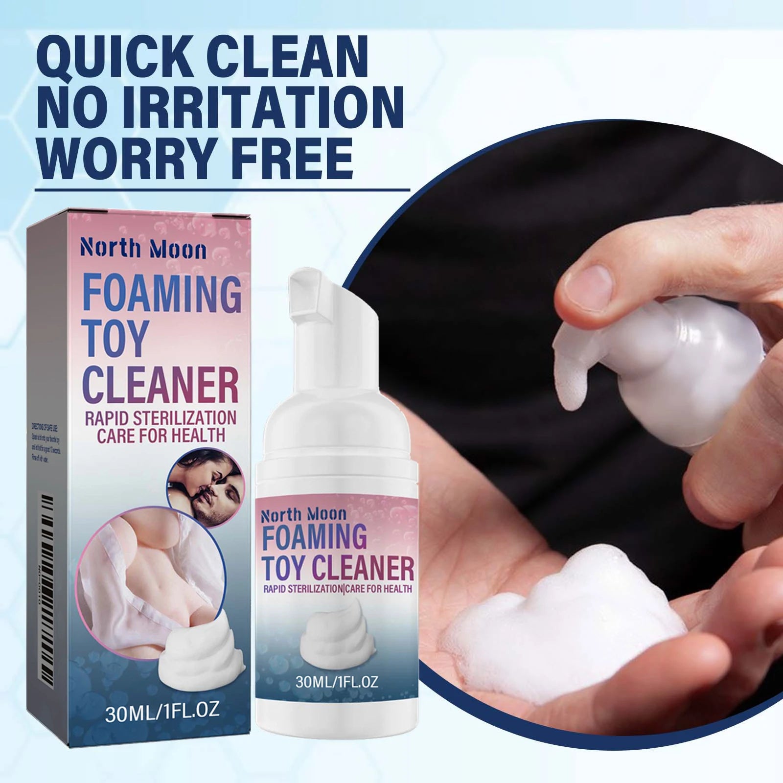 Foam Toy Cleaner Spray – Gentle & Non-Irritating | All Toy Materials