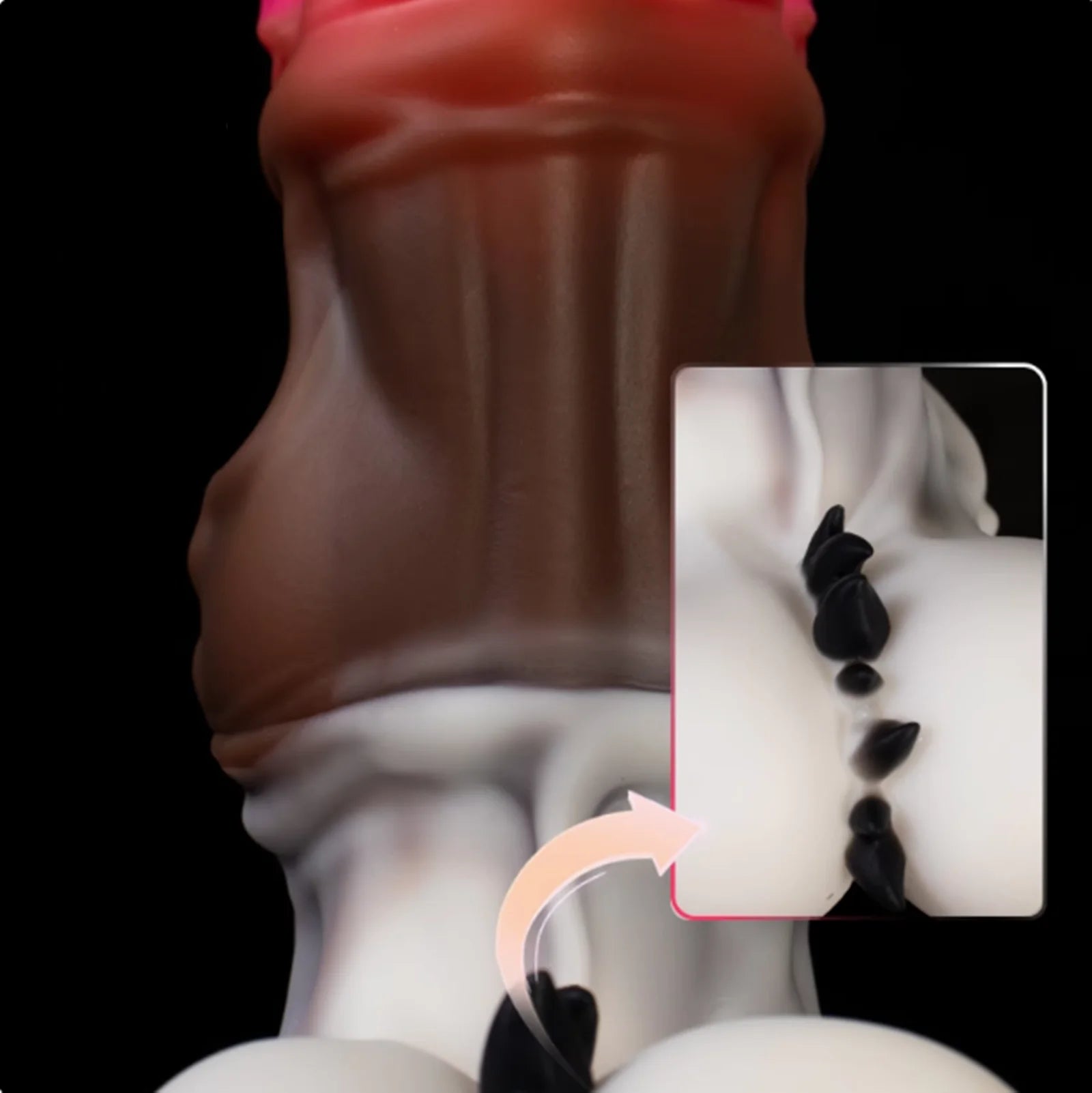 Dollmen Realistic Silicone Dildo – Suction Cup | Anal & Vaginal