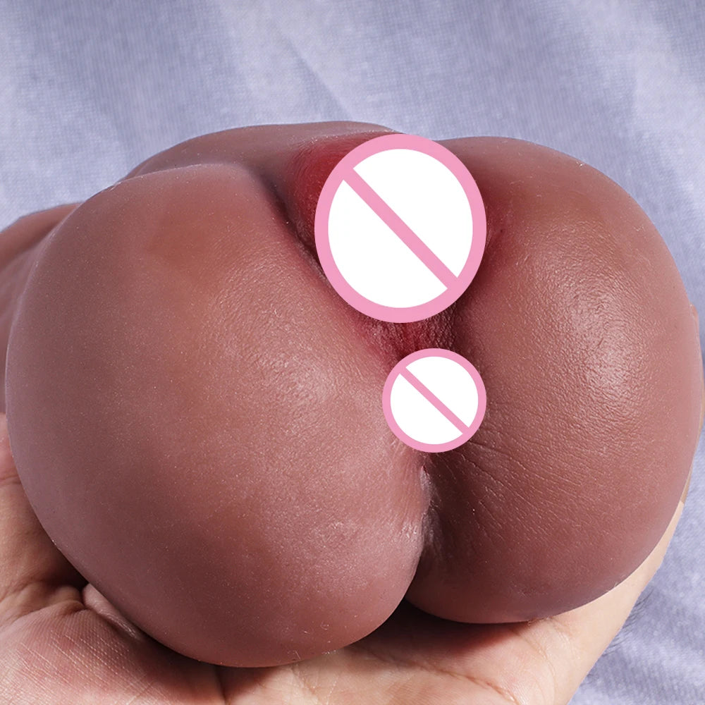 Rocket Raccoon M18 Realistic Male Butt & Anal Masturbator – Brown & Flesh