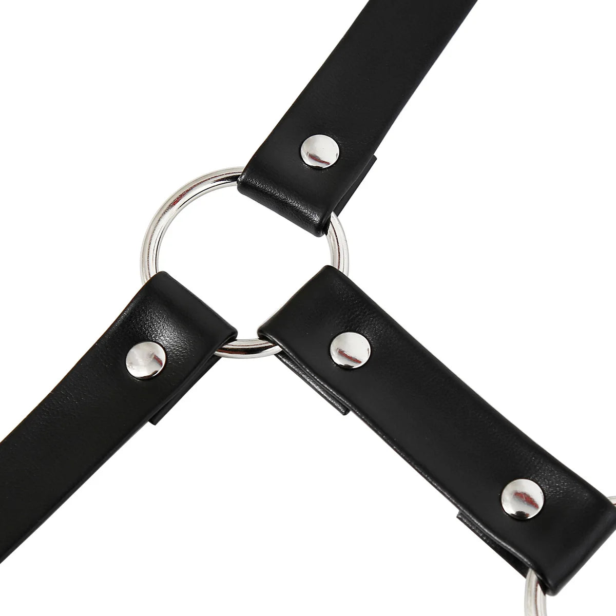 Leather BDSM Bondage Kit – Anal Hooks, Cuffs, Neck Restraint & More