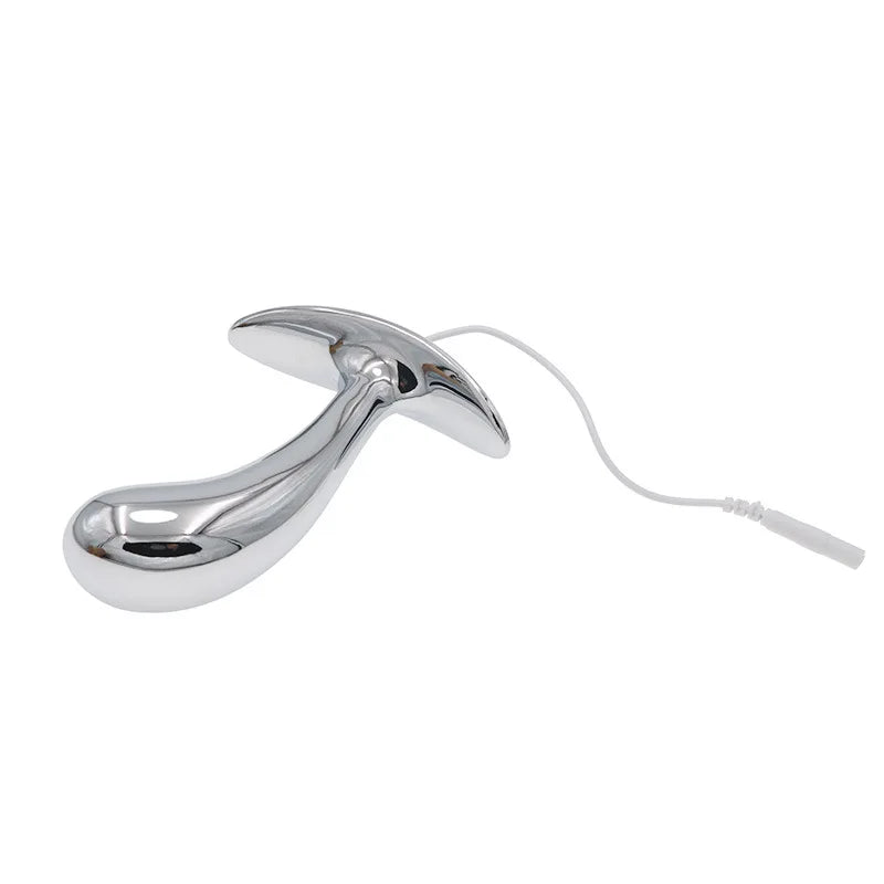 Electro Shock Anal Plug – E-Stim Prostate Massager & G-Spot Stimulator S/M/L