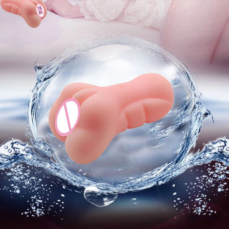 Dual-Hole Realistic Masturbator Torso – TPE Pocket Pussy for Men