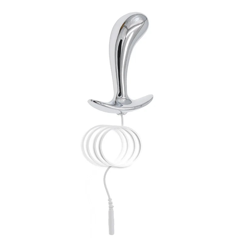 Electro Shock Anal Plug – E-Stim Prostate Massager & G-Spot Stimulator S/M/L