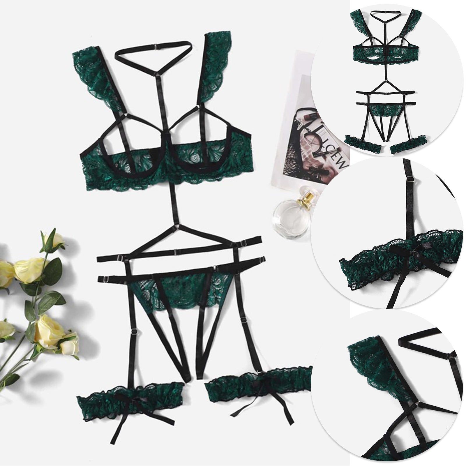 Turned On Teddy - S/M/L/XL Green