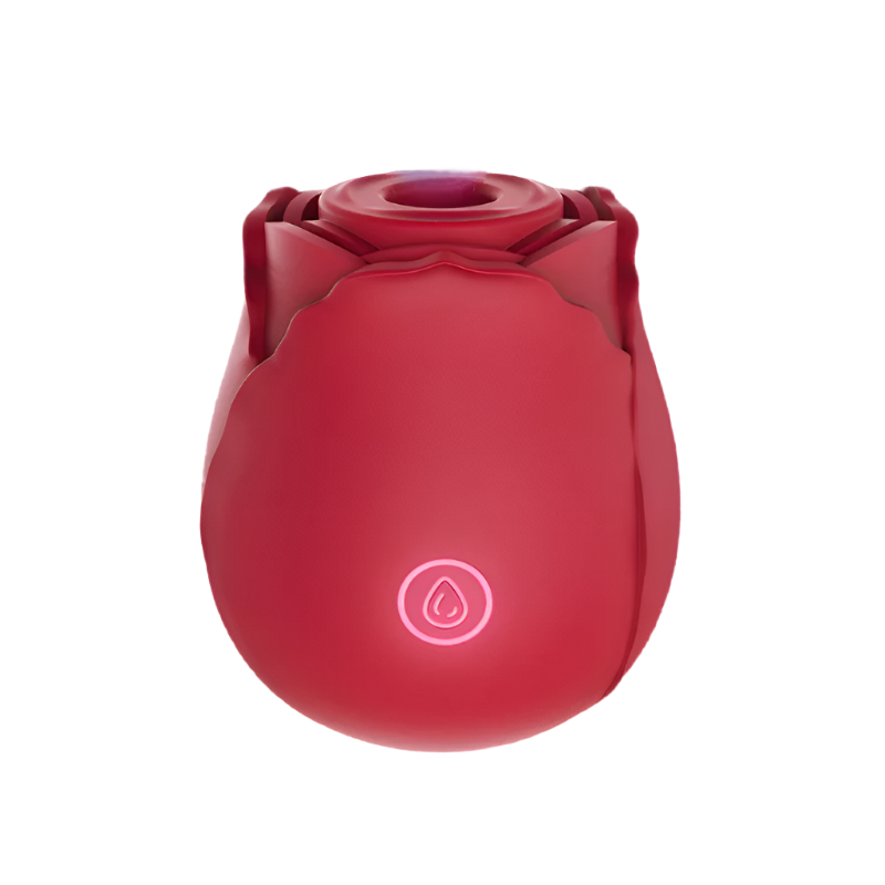 YL Clit Sucking Rose Vibrator Red