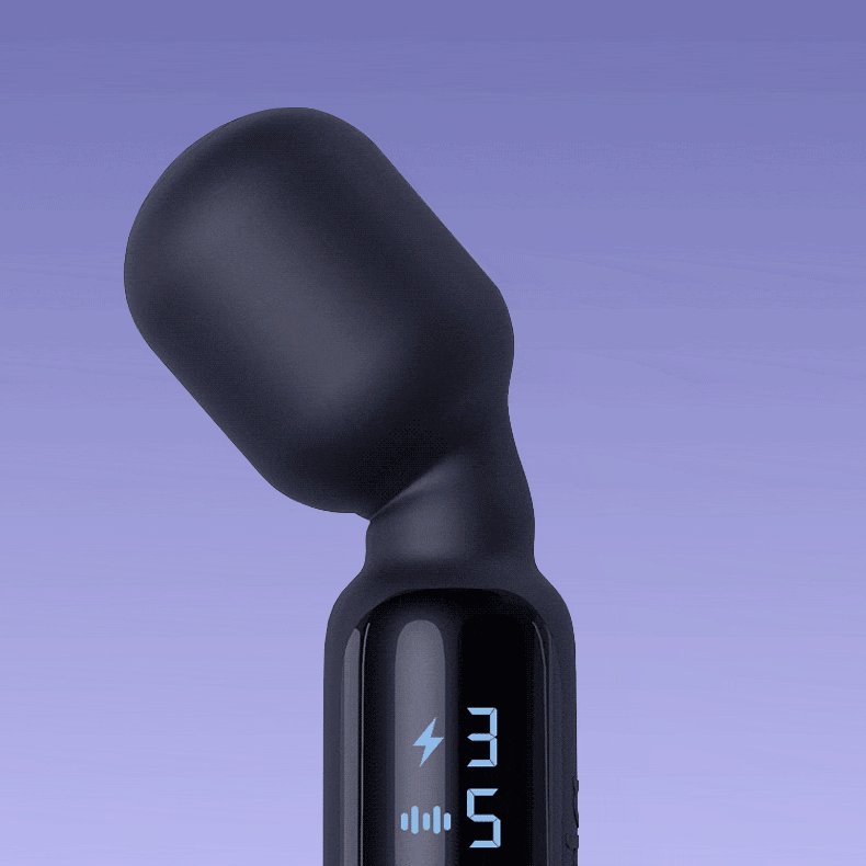 LOCKINK Sevanda Electro Stimulation Wand Vibrator Remote Controlled